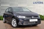 2024 Volkswagen Polo Hatchback 1.0 TSI Style 5dr in Deep Black at Listers Volkswagen Loughborough