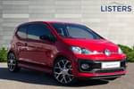 2019 Volkswagen Up Hatchback 1.0 115PS Up GTI 3dr in Tornado Red at Listers Volkswagen Stratford-upon-Avon