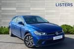 2024 Volkswagen Polo Hatchback 1.0 TSI Life 5dr in Reef blue at Listers Volkswagen Nuneaton