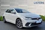 2022 Volkswagen Polo Hatchback 1.0 TSI Life 5dr in Ascot Grey at Listers Volkswagen Evesham