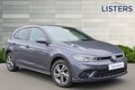 2023 Volkswagen Polo Hatchback 1.0 TSI 110 R-Line 5dr DSG in Smokey Grey at Listers Volkswagen Evesham