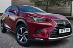 2021 Lexus NX Estate 300h 2.5 Takumi 5dr CVT (Pan roof) in Red at Lexus Coventry