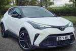 2022 Toyota C-HR Hatchback 1.8 Hybrid GR Sport 5dr CVT in White at Listers Toyota Nuneaton