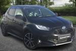 2023 Toyota Yaris Hatchback 1.5 Hybrid Excel 5dr CVT in Black at Listers Toyota Grantham