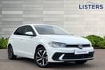 2024 Volkswagen Polo Hatchback 1.0 TSI Match 5dr in Pure White at Listers Volkswagen Loughborough