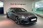 2024 Audi A4 Diesel Saloon 40 TDI 204 Quattro Black Edition 4dr S Tronic in Daytona Grey Pearl Effect at Birmingham Audi