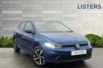 2024 Volkswagen Polo Hatchback 1.0 TSI Match 5dr in Reef blue at Listers Volkswagen Nuneaton