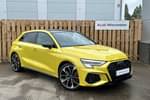 2023 Audi A3 Sportback S3 TFSI Quattro Vorsprung 5dr S Tronic in Python Yellow Metallic at Worcester Audi