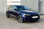 2024 Audi A1 Sportback 35 TFSI Black Edition 5dr S Tronic in Navarra blue, metallic at Stratford Audi