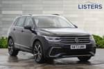 2023 Volkswagen Tiguan Estate Special Edition 1.5 TSI 150 R-Line Edition 5dr DSG in Deep black at Listers Volkswagen Stratford-upon-Avon