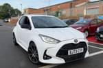 2023 Toyota Yaris Hatchback 1.5 Hybrid GR Sport 5dr CVT in Pure White at Listers Toyota Coventry