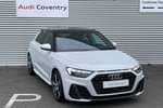 2022 Audi A1 Sportback 30 TFSI 110 S Line 5dr S Tronic in Glacier White Metallic at Coventry Audi