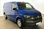 2024 Volkswagen Transporter T28 SWB Diesel 2.0 TDI 110 Startline Van in Ravenna Blue Metallic at Listers Volkswagen Van Centre Worcestershire