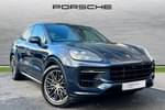 2023 Porsche Cayenne Coupe E-Hybrid 5dr Tiptronic S in Algarve Blue Metallic at Porsche Centre Hull