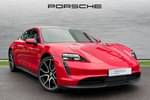 2023 Porsche Taycan Sport Turismo 350kW 93kWh 5dr RWD Auto in Carmine Red at Porsche Centre Hull