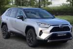 2022 Toyota RAV4 Estate 2.5 VVT-i Hybrid Dynamic 5dr CVT 2WD in Silver at Listers Toyota Cheltenham