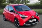 2021 Toyota Aygo Hatchback 1.0 VVT-i X-Trend TSS 5dr in Red at Listers Toyota Lincoln