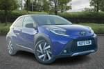 2022 Toyota Aygo X Hatchback 1.0 VVT-i Exclusive 5dr Auto in Blue at Listers Toyota Stratford-upon-Avon