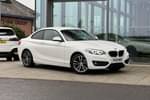 2018 BMW 2 Series Coupe 220i Sport 2dr (Nav) Step Auto in Alpine White at Listers King's Lynn (BMW)