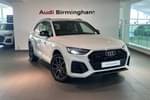 2022 Audi Q5 Estate Special Editions 45 TFSI Quattro Edition 1 5dr S Tronic in Glacier White Metallic at Birmingham Audi