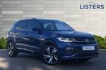 2022 Volkswagen T-Cross Estate 1.0 TSI 110 R-Line 5dr DSG in Reef blue at Listers Volkswagen Stratford-upon-Avon