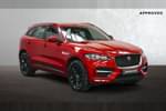 2018 Jaguar F-PACE Diesel Estate 2.0d R-Sport 5dr Auto AWD in Firenze Red at Listers Jaguar Solihull