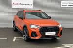 2024 Audi Q3 Estate 35 TFSI Black Edition 5dr S Tronic (20" Alloy) in Pulse orange, solid at Coventry Audi