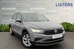 2021 Volkswagen Tiguan Estate 1.5 TSI 150 Life 5dr in Moonstone Grey at Listers Volkswagen Nuneaton