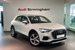 2024 Audi Q3 Estate 35 TFSI Sport 5dr S Tronic in Arkona white, solid at Birmingham Audi