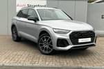 2024 Audi Q5 Diesel Estate 40 TDI Quattro Black Edition 5dr S Tronic in Floret Silver Metallic at Stratford Audi