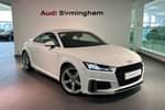 2022 Audi TT Coupe 40 TFSI S Line 2dr S Tronic in Ibis White at Birmingham Audi