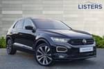 2021 Volkswagen T-Roc Diesel Hatchback 2.0 TDI EVO R-Line 5dr DSG in Deep Black at Listers Volkswagen Loughborough