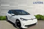 2024 Volkswagen ID.3 Hatchback 150kW Match Pro S 77kWh 5dr Auto in Glacier White at Listers Volkswagen Nuneaton