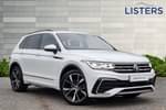 2022 Volkswagen Tiguan Estate 1.5 TSI 150 R-Line 5dr DSG in Pure White at Listers Volkswagen Loughborough