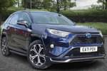 2021 Toyota RAV4 Estate 2.5 PHEV Dynamic 5dr CVT in Blue at Listers Toyota Nuneaton