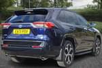 Image two of this 2021 Toyota RAV4 Estate 2.5 PHEV Dynamic 5dr CVT in Blue at Listers Toyota Nuneaton