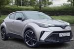 2022 Toyota C-HR Hatchback 1.8 Hybrid GR Sport 5dr CVT in Silver at Listers Toyota Nuneaton