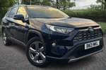 2021 Toyota RAV4 Estate 2.5 VVT-i Hybrid Design 5dr CVT 2WD in Blue at Listers Toyota Coventry