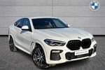 2021 BMW X6 Diesel Estate xDrive40d MHT M Sport 5dr Step Auto in Mineral White at Listers Boston (BMW)