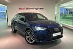 2021 Audi Q3 Sportback 45 TFSI e Black Edition 5dr S Tronic in Navarra Blue Metallic at Birmingham Audi