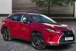 2022 Lexus RX Estate 450h 3.5 5dr CVT (Premium Sport Edition) in Red at Lexus Lincoln