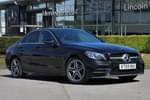 2019 Mercedes-Benz C Class Diesel Saloon C200d AMG Line Edition Premium 4dr Auto in obsidian black metallic at Mercedes-Benz of Lincoln