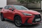 2024 Lexus NX Estate 350h 2.5 5dr E-CVT (Premium/Pan roof/Link Pro) in Red at Lexus Coventry