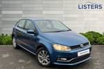 2016 Volkswagen Polo Hatchback 1.2 TSI SE 5dr in Blue Silk at Listers Volkswagen Nuneaton