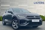 2024 Volkswagen T-Roc Hatchback 1.5 TSI R-Line 5dr DSG in Indium Grey at Listers Volkswagen Loughborough