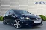 2020 Volkswagen Golf Hatchback 2.0 TSI 300 R 5dr 4MOTION DSG in Deep Black at Listers Volkswagen Loughborough