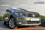 2018 Volkswagen T-Roc Hatchback 1.5 TSI EVO SEL 5dr in Indium Grey metallic at Listers Volkswagen Coventry