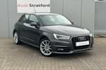 2017 Audi A1 Sportback 1.4 TFSI S Line 5dr in Daytona Grey Pearlescent at Stratford Audi