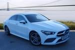 2020 Mercedes-Benz CLA Coupe 180 AMG Line 4dr Tip Auto in digital white metallic at Mercedes-Benz of Hull