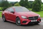 2021 Mercedes-Benz E Class E 220 d AMG Line Coupe in designo hyacinth red metallic at Mercedes-Benz of Hull